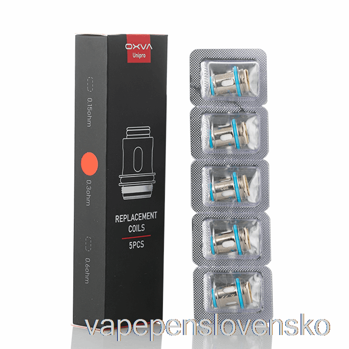 Oxva Unipro Náhradné Cievky 0,3ohm Unipro Coils Vape Cigareta